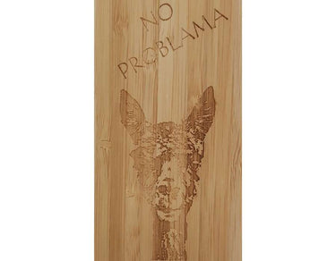 Coque bois-plastique LAMA iPhone 13 Mini